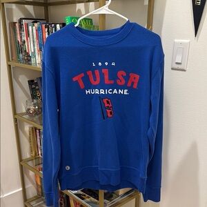 Tulsa Hurricane Blue Sweater